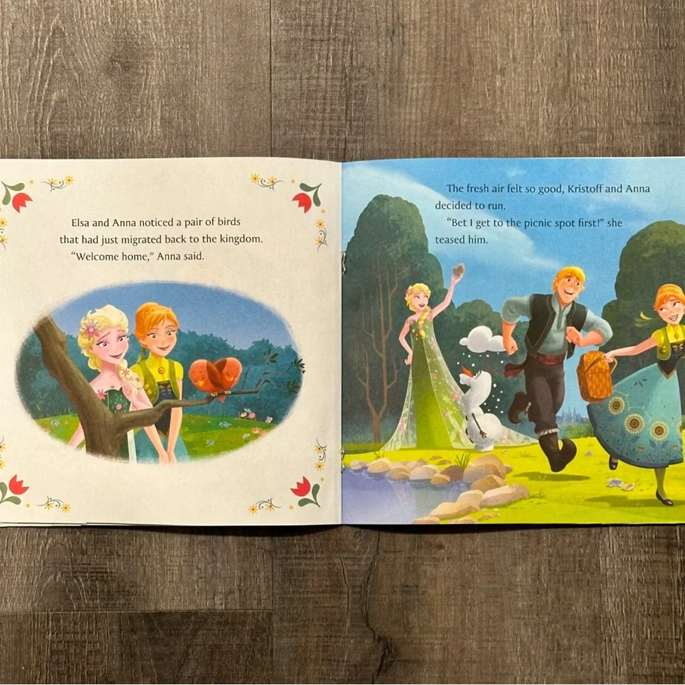💞 Disney Frozen “Welcome To Spring!” Paperback Children’s Book
